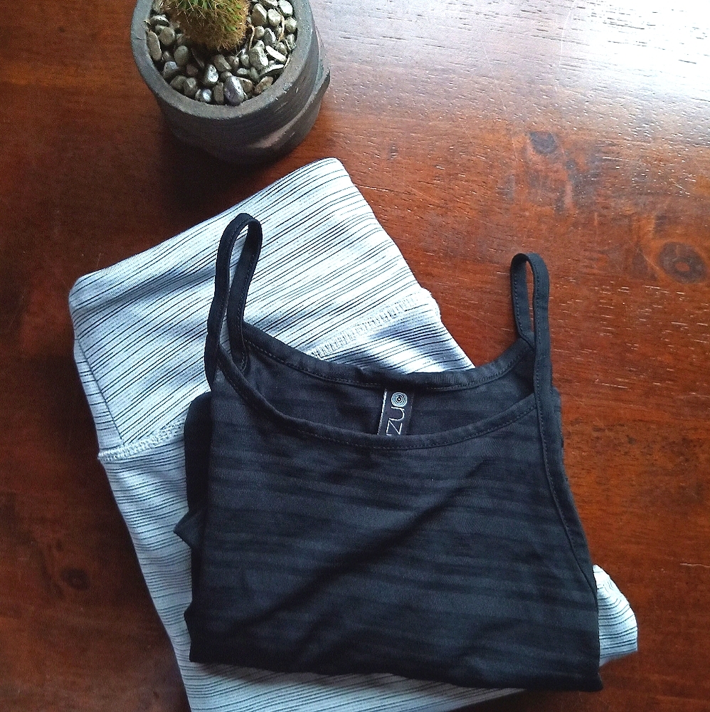 Gray Athletic Leggings + Tank